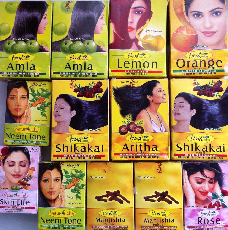 prodotti indiani capelli